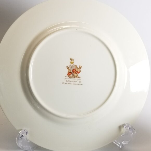 Bunnykins Children’s 3-Pcs Dish Set Bone China Royal Doulton England Collectable - Picture 11 of 16